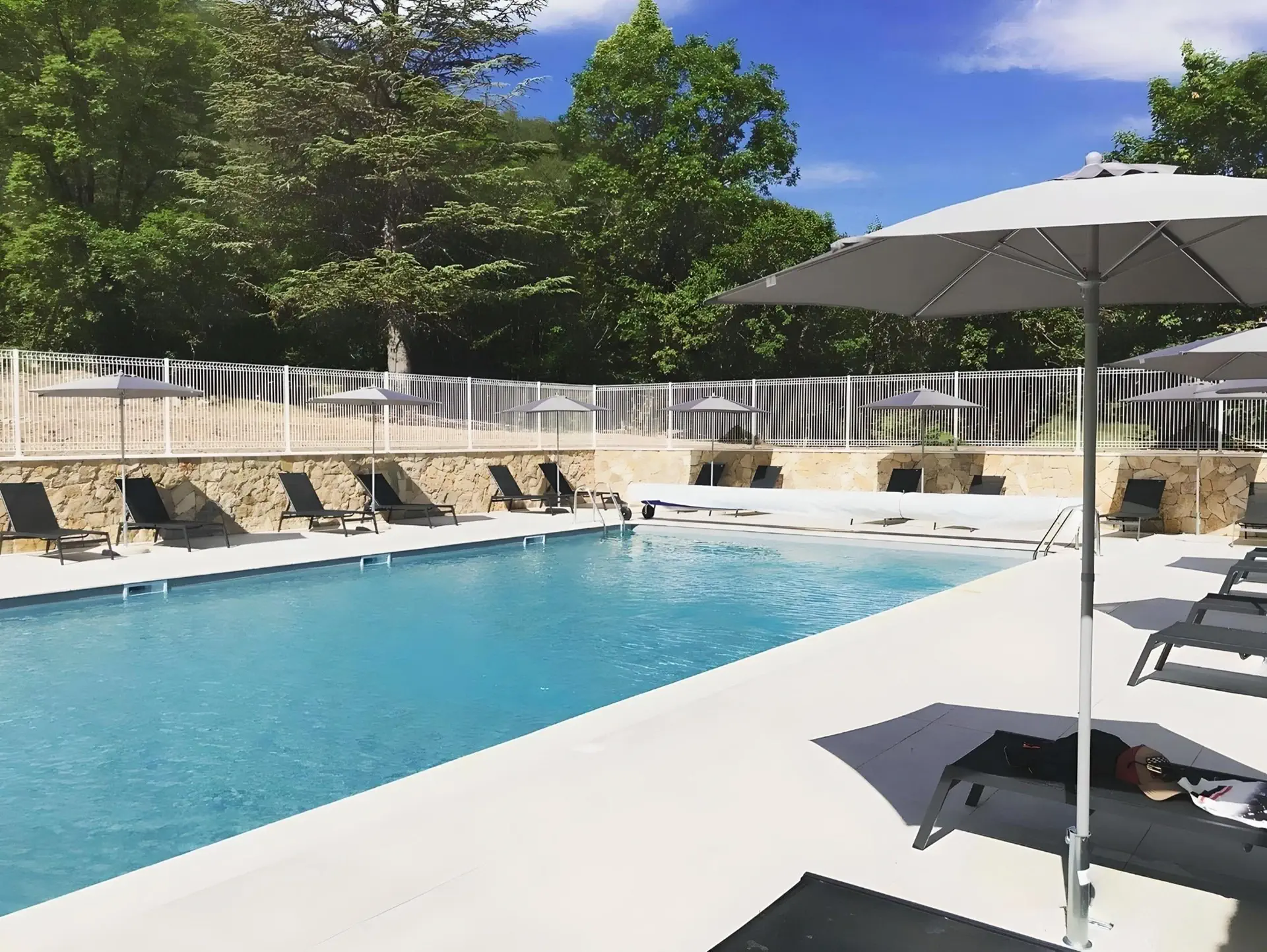 Piscine camping