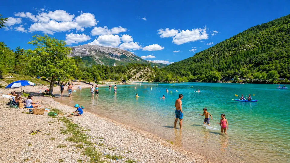 Lac Castillion - Camping Gorges du Verdon